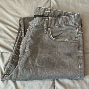 Banana Republic Slim Fit Travel Gray Wash Jean Size 35